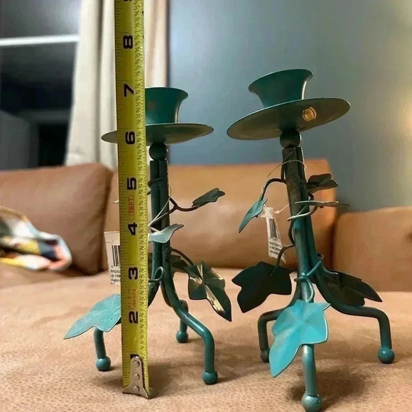 Vintage Garden Gate Designs Wire Candle Holders 1996 - Picture 7 of 7